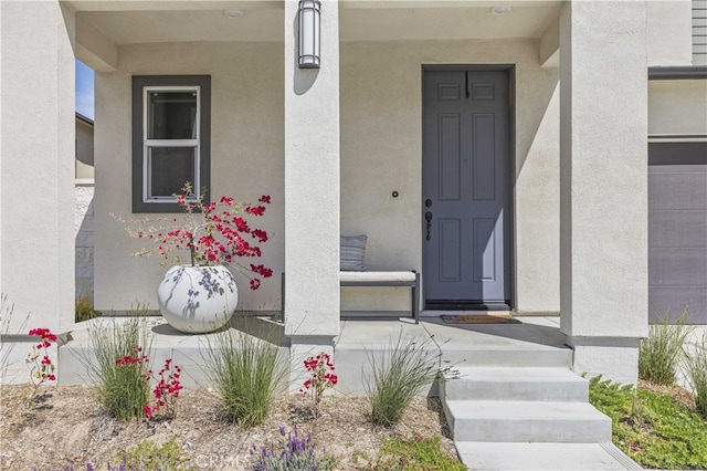27774 Marquee Dr, Valencia, CA 91381 - entrance to property with covered porch and stucco siding