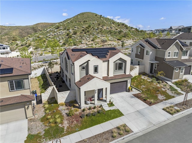 27774 Marquee Dr, Valencia, CA 91381 - aerial perspective of suburban area with a mountainous background