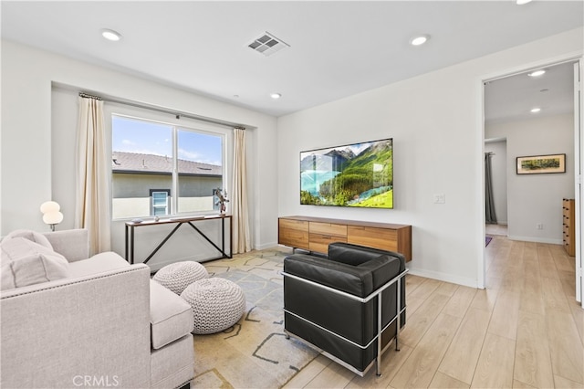27774 Marquee Dr, Valencia, CA 91381 - living area featuring light wood-style flooring and recessed lighting