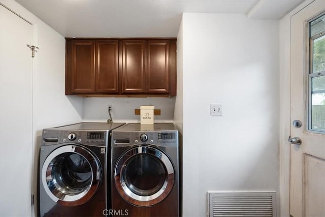 269 Los Padres Ct, Los Osos, CA 93402 - laundry area with washer and dryer and cabinet space