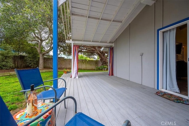 269 Los Padres Ct, Los Osos, CA 93402 - wooden deck featuring a fenced backyard