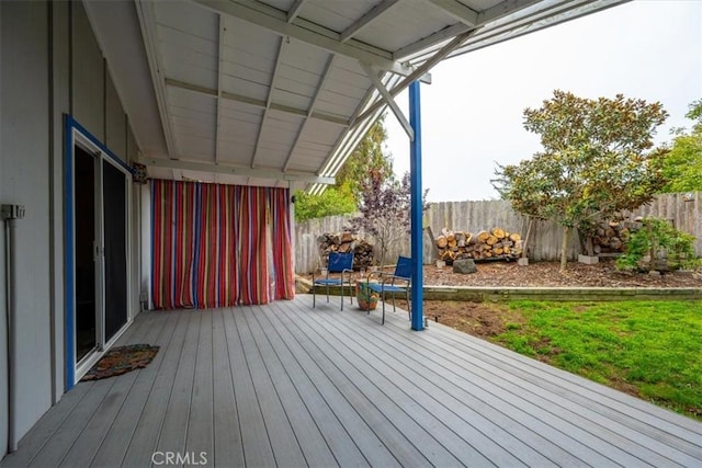 269 Los Padres Ct, Los Osos, CA 93402 - wooden deck featuring a fenced backyard