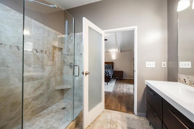 269 Los Padres Ct, Los Osos, CA 93402 - ensuite bathroom featuring a stall shower and vanity