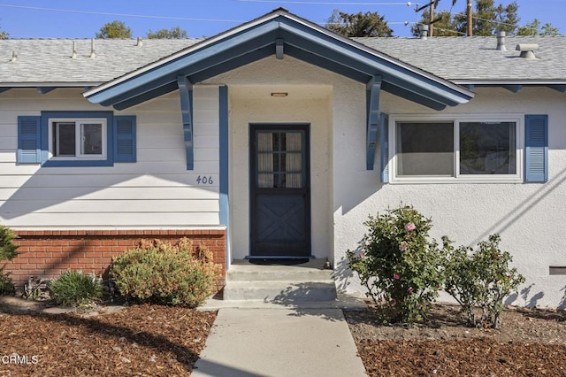 406 Santa Ana St, Ojai, CA 93023 - entrance to property with roof with shingles