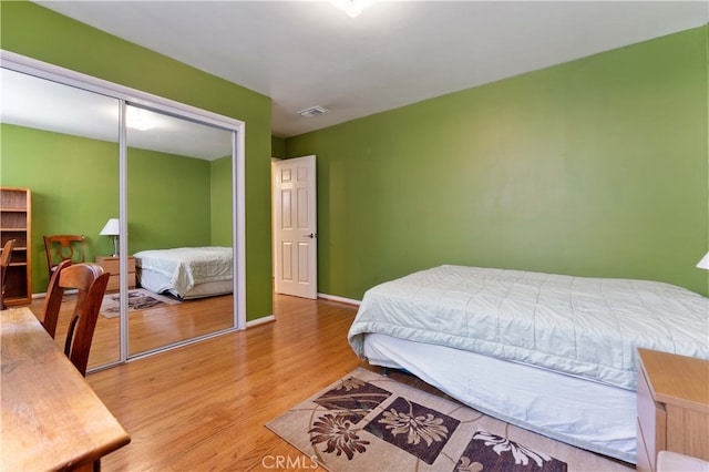 2364 6th St, La Verne, CA 91750 - bedroom with wood finished floors and a closet