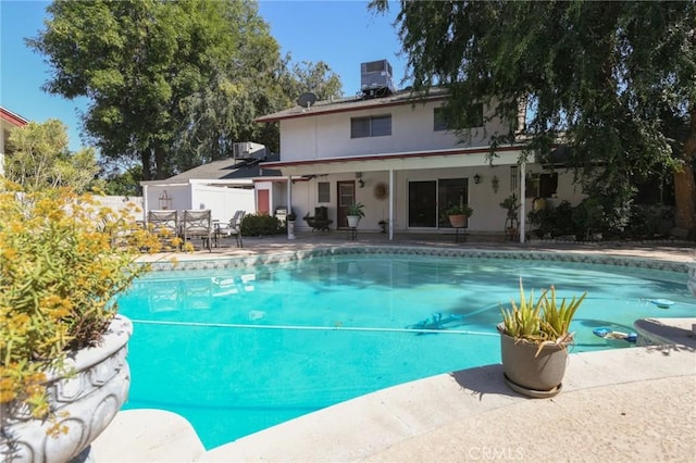 5295 Bronson Way, Riverside, CA 92506 - outdoor pool featuring a patio area