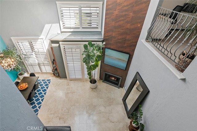 13331 Moorpark St Unit 316, Sherman Oaks, CA 91423 - living room with a large fireplace