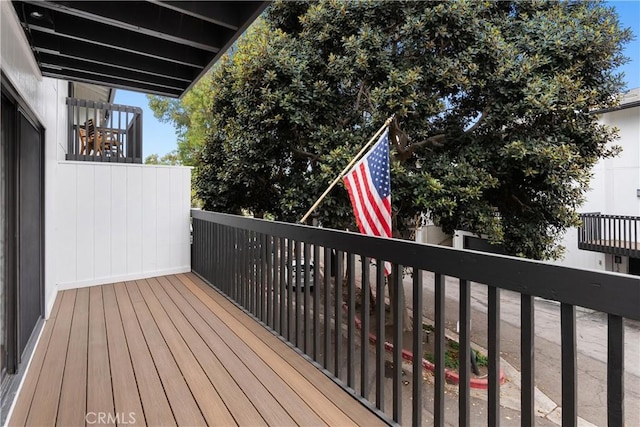 1205 Las Arenas Way Unit 3, Costa Mesa, CA 92627 - view of wooden terrace
