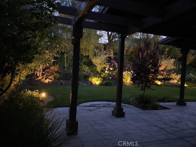 26860 Chaucer Pl, Stevenson Ranch, CA 91381 - view of patio with a pergola