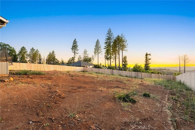 8412 Montna Dr, Paradise, CA 95969 - view of yard at dusk