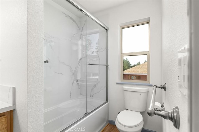 8412 Montna Dr, Paradise, CA 95969 - full bathroom featuring vanity and enclosed tub / shower combo