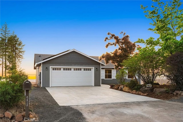 8412 Montna Dr, Paradise, CA 95969 - ranch-style home with driveway and an attached garage