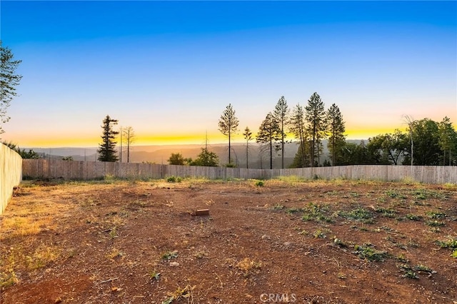 8412 Montna Dr, Paradise, CA 95969 - view of yard at dusk