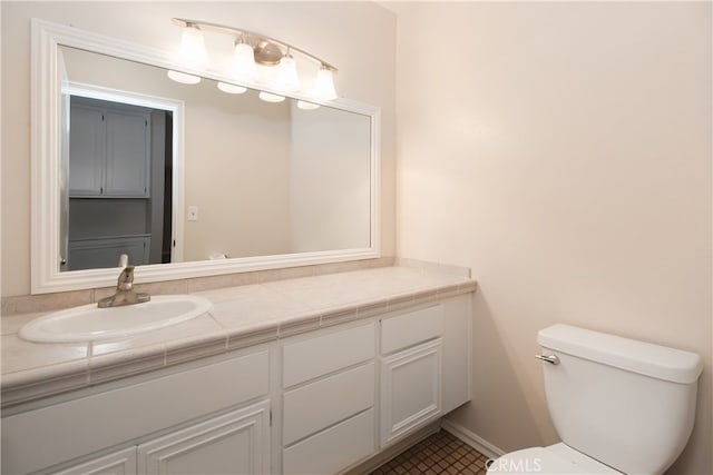 10025 Lubao Ave, Chatsworth, CA 91311 - bathroom featuring toilet and vanity