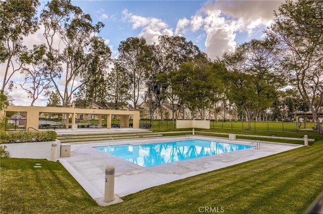 38 Woodleaf, Irvine, CA 92614 - view of swimming pool featuring a patio