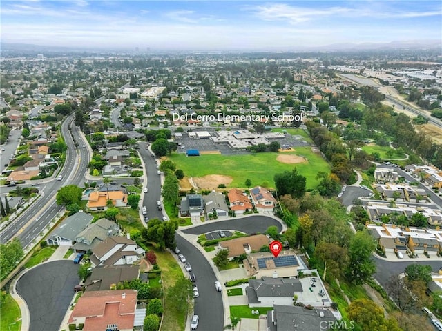 25835 Appian Way, Mission Viejo, CA 92691 - aerial overview of property's location with nearby suburban area