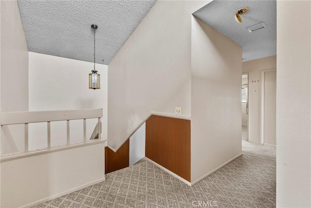 25835 Appian Way, Mission Viejo, CA 92691 - stairs with carpet floors and a textured ceiling