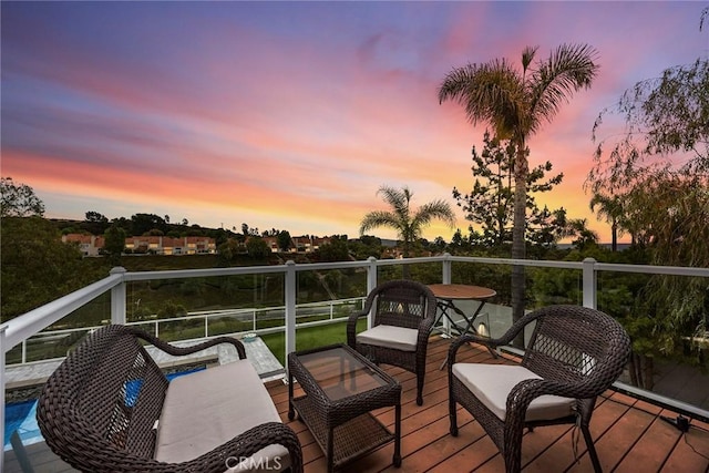 6 Sand Pointe, Laguna Niguel, CA 92677 - view of wooden deck