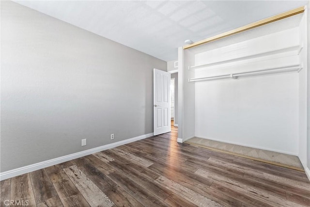 21751 Lanar, Mission Viejo, CA 92692 - unfurnished bedroom with wood finished floors and a closet