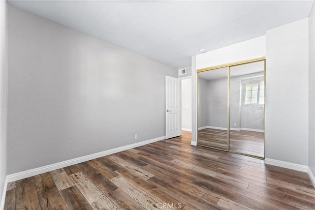 21751 Lanar, Mission Viejo, CA 92692 - unfurnished bedroom with hardwood / wood-style flooring and a closet