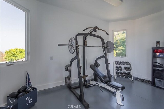 14757 Rockhill Dr, Hacienda Heights, CA 91745 - exercise area with plenty of natural light