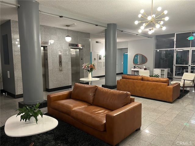 100 Atlantic Ave Unit 1012, Long Beach, CA 90802 - building lobby featuring a textured ceiling