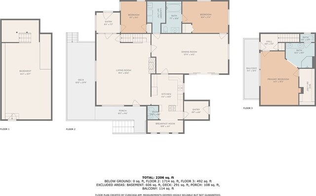 41379 Rainbow Ln, Forest Falls, CA 92339 - view of floor plan / room layout