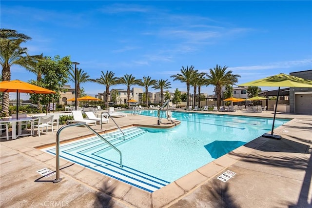 3540 E Peckham Paseo Unit 5, Ontario, CA 91761 - community pool featuring a patio