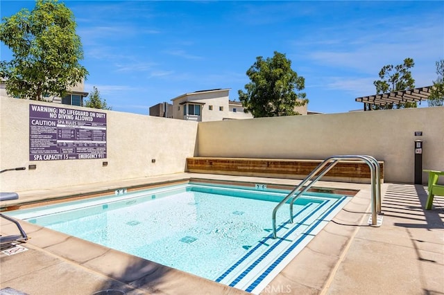 3540 E Peckham Paseo Unit 5, Ontario, CA 91761 - view of pool with a pool