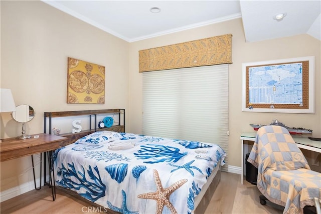21620 Brisbane Way, Yorba Linda, CA 92887 - bedroom featuring wood finished floors and crown molding