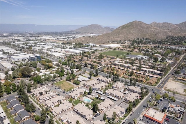 1317 Massachusetts Ave Unit 202, Riverside, CA 92507 - aerial overview of property's location with a mountain backdrop