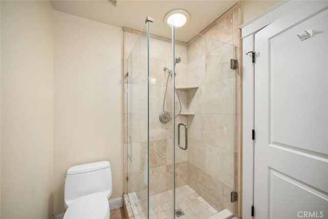2056 Sierra Way, San Luis Obispo, CA 93401 - bathroom featuring a stall shower