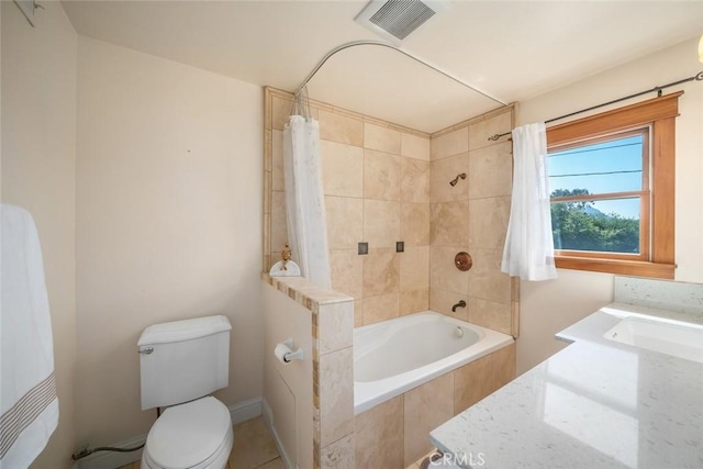 2056 Sierra Way, San Luis Obispo, CA 93401 - full bathroom with vanity and tiled shower / bath