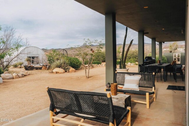 51845 Saddle Ln, Pioneertown, CA 92268 - view of patio / terrace