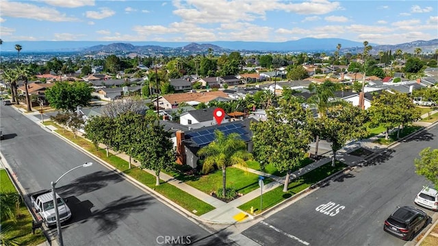 229 W Hacienda Dr, Corona, CA 92882 - aerial perspective of suburban area with a mountain backdrop