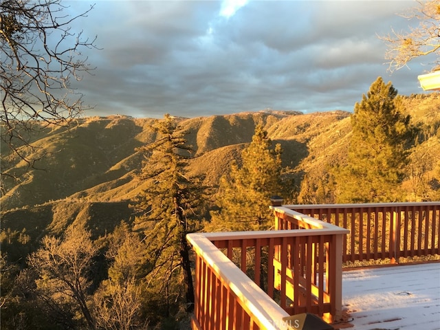 30400 Live Oak Dr, Running Springs, CA 92382 - view of mountain backdrop