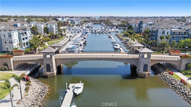 4048 Tradewinds Dr, Oxnard, CA 93035 - bird's eye view of a notable bridge and a large body of water
