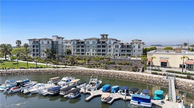 4048 Tradewinds Dr, Oxnard, CA 93035 - water view with a boat dock