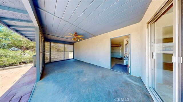 19171 Carlisle Rd, Apple Valley, CA 92307 - view of unfurnished sunroom