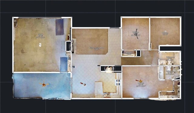 19171 Carlisle Rd, Apple Valley, CA 92307 - view of floor plan / room layout