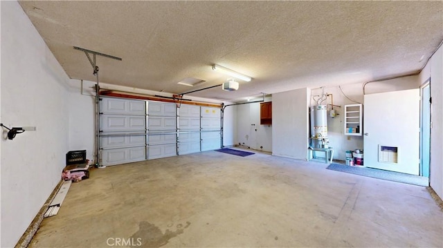 19171 Carlisle Rd, Apple Valley, CA 92307 - garage featuring water heater and a garage door opener