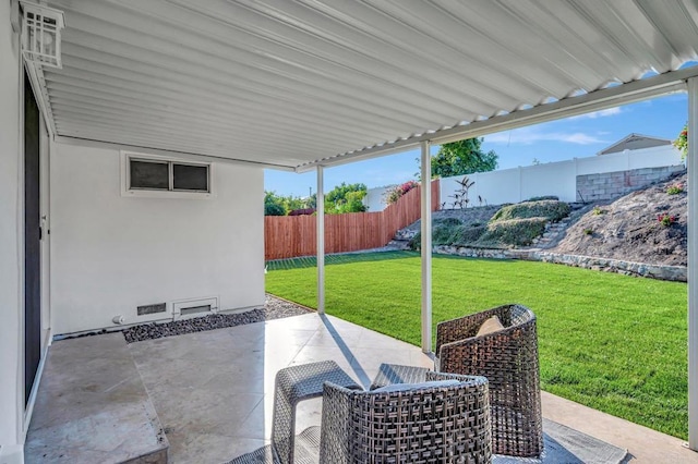 1665 Yale St, Chula Vista, CA 91913 - fenced backyard featuring a patio area