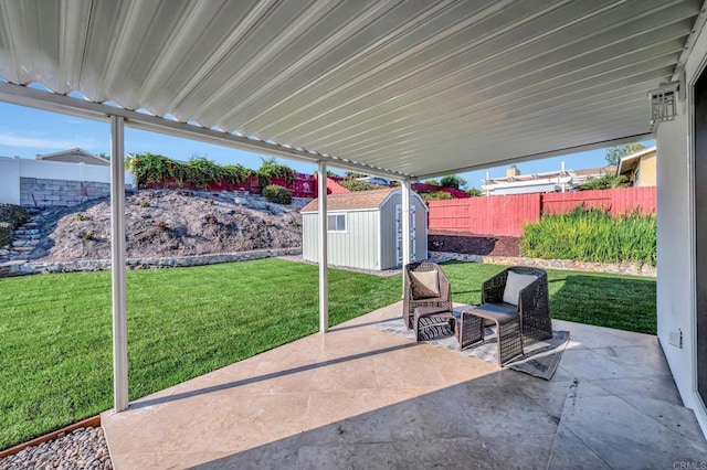 1665 Yale St, Chula Vista, CA 91913 - fenced backyard with a patio area and a shed