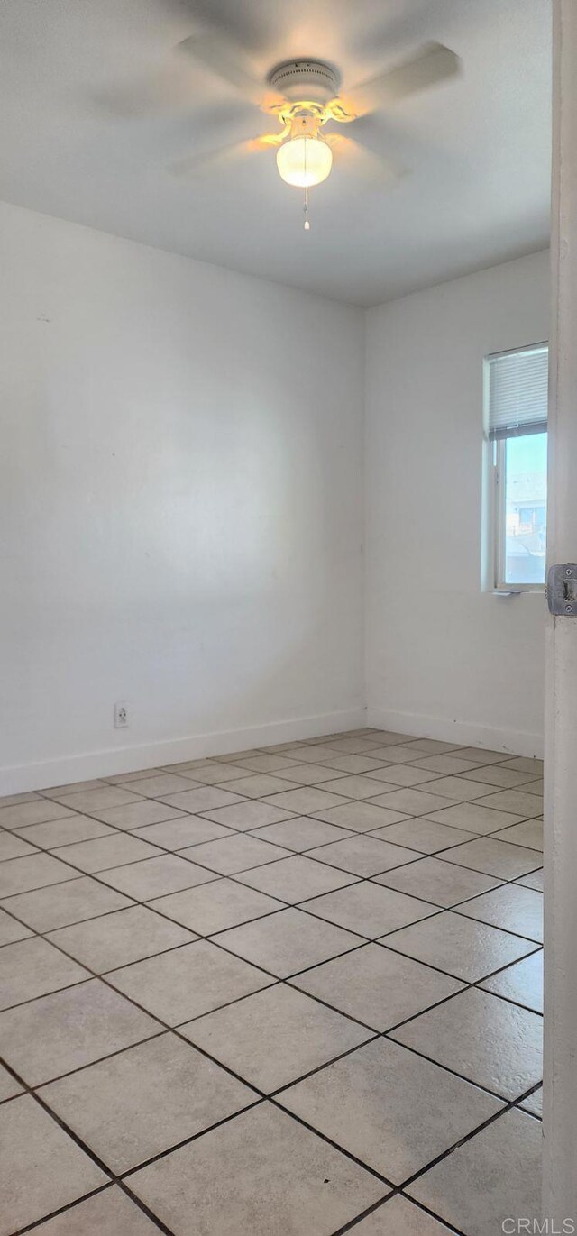3222 42nd St, San Diego, CA 92105 - spare room with a ceiling fan and baseboards