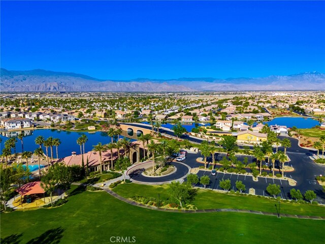43875 Spiaggia Pl, Indio, CA 92203 - view of property location featuring nearby suburban area and a water and mountain view