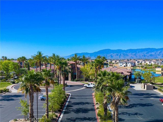 43875 Spiaggia Pl, Indio, CA 92203 - view of home's community with a residential view and a water and mountain view