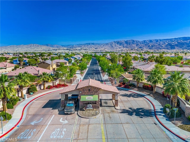 43875 Spiaggia Pl, Indio, CA 92203 - aerial view of residential area with mountains