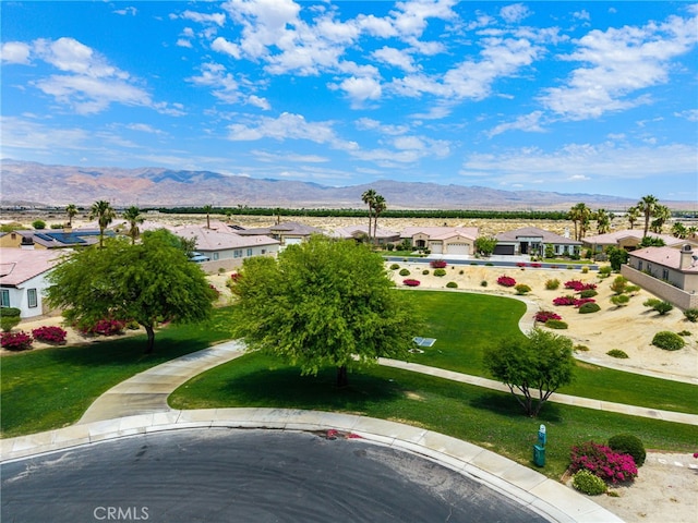 43875 Spiaggia Pl, Indio, CA 92203 - aerial view of residential area featuring mountains