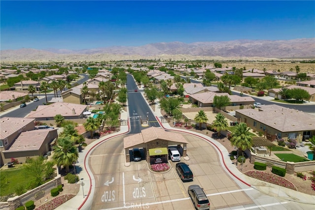 43875 Spiaggia Pl, Indio, CA 92203 - aerial view of residential area featuring a mountain backdrop