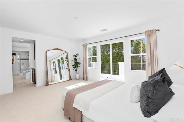 7147 Sitio Bahia, Carlsbad, CA 92009 - bedroom with carpet floors and ensuite bathroom